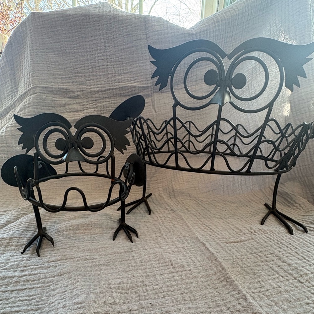Owl Pumpkin Holders